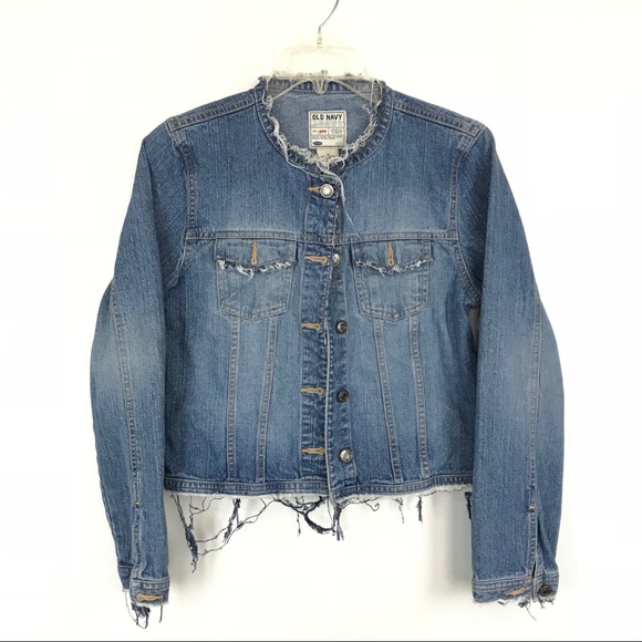 diy distressed denim jacket